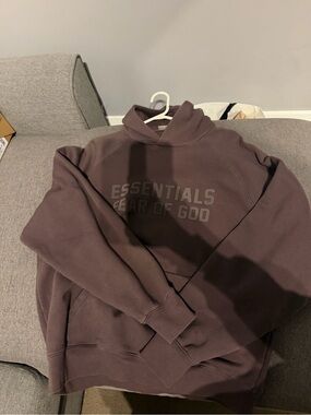 Authentic Fear of God essentials hoodie